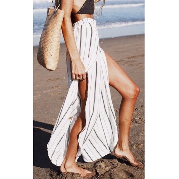 chloe split leg jumpsuit
